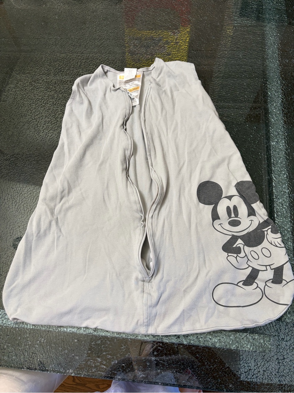Disney Mickey Mouse Sleep Sack - 100% cotton medium 6-12 M
